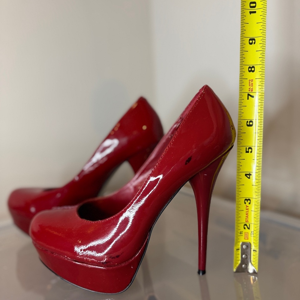 Elegant Red High Heels